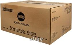 Nouveau! Cartouche De Toner Noir Véritable Minolta Konica Dd1a002g3x Tn-219 Rendement 20k