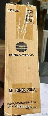 Véritable Konica Minolta 8937753 8937-753 205a Toner 2 Par Boîte Oem