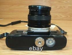 Véritable Vintage Minolta Srt 101 Film Camera Avec MC Rokkor-pf 117 Lens Lire