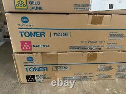 Véritable cartouche de toner Konica Minolta TN210c CMYK pour Bizhub C250/C252p URUT-49